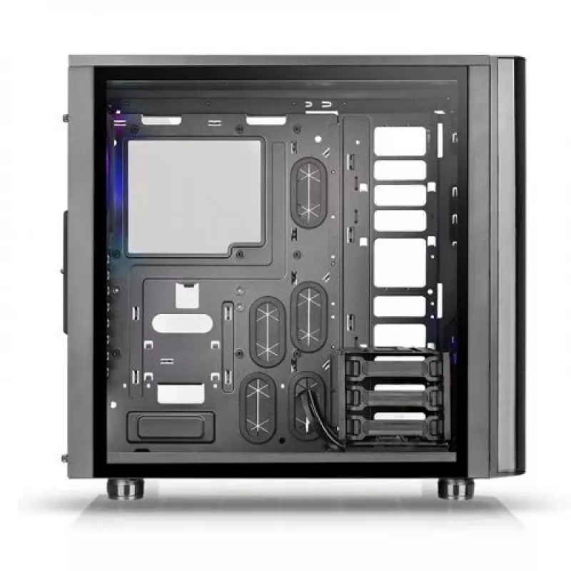 Thermaltake View 31 TG - ARGB Edition - MIDI Tower - ATX - be maitinimo bloko (PS/2) - juoda - USB/Audio