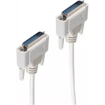 Serijinis kabelis ShiverPeaks BS78021-5 DB-25 pilkas 5 m
