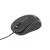 pelė Tellur Basic Wired pelė mini USB Juoda