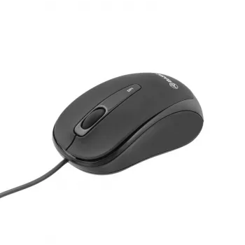 pelė Tellur Basic Wired pelė mini USB Juoda