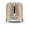 Skrudintuvas Smeg 50's Style TSF01CHMEU 2 griežinėliai Auksinis 950W