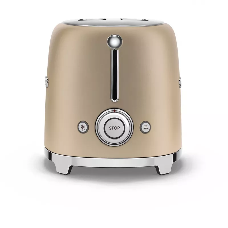 Skrudintuvas Smeg 50's Style TSF01CHMEU 2 griežinėliai Auksinis 950W