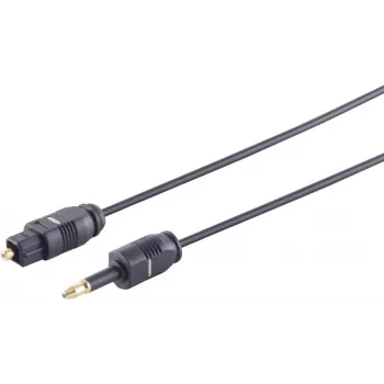 Optinis garso kabelis ShiverPeaks 69012-3.0 TOSLINK į 3,5 mm, 3 m ilgio