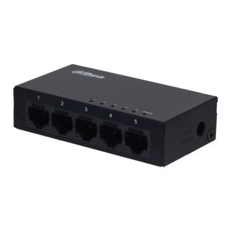 Dahua Technology SG1005-EUR tinklo komutatorius Nevaldomas L2 Gigabit Ethernet (10/100/1000) Juoda
