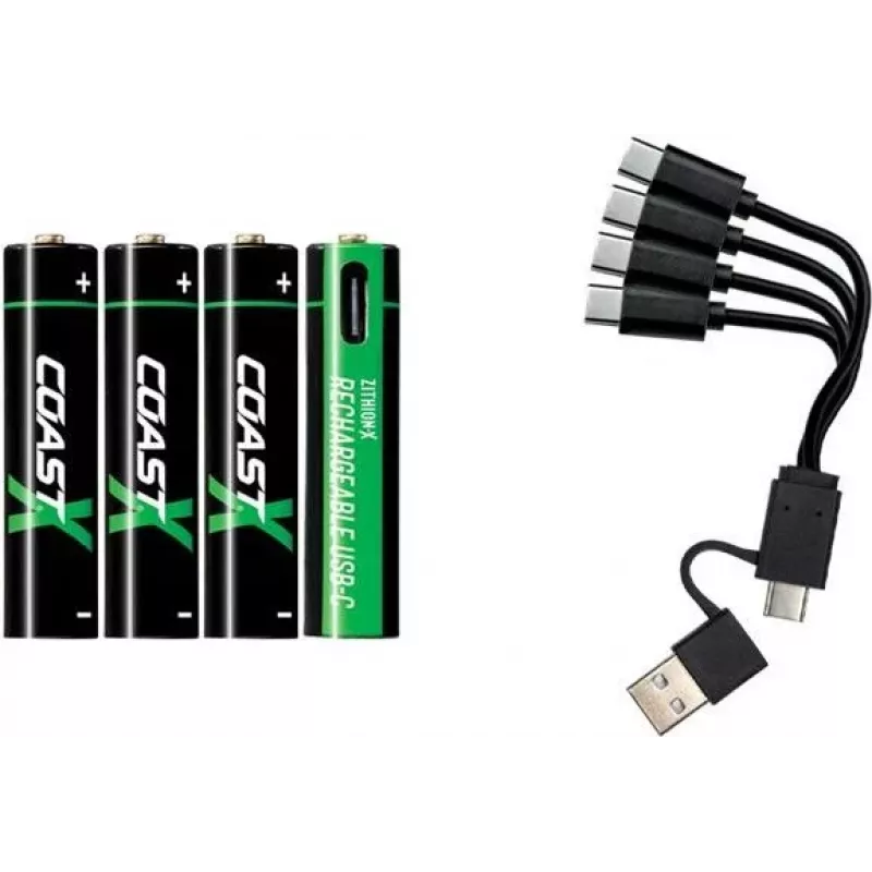 Coast Products 1x4 Coast Zithion-X Micro AAA Battery USB-C Ladeanschl. - Baterija (100047535)