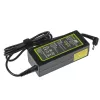 Maitinimo adapteris Green Cell AD41P 65W, skirtas ASUS nešiojamiesiems kompiuteriams, 19V 3,42A, vidaus, juodas