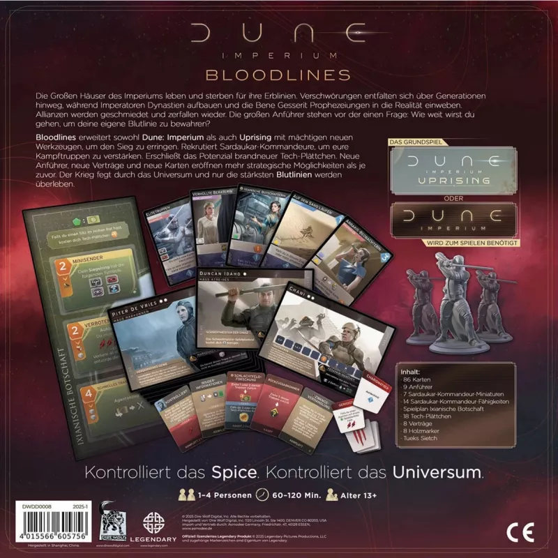 Dune: Imperium - Bloodlines, Stalo žaidimo plėtinys