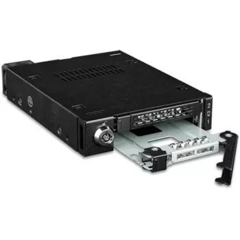 Važiuoklės adapterio rėmelis icy dock MB092VK-B 2 x 6,3 cm U.2 / U.3 NVMe SSD į 3,5 colio lizdą (juodas)