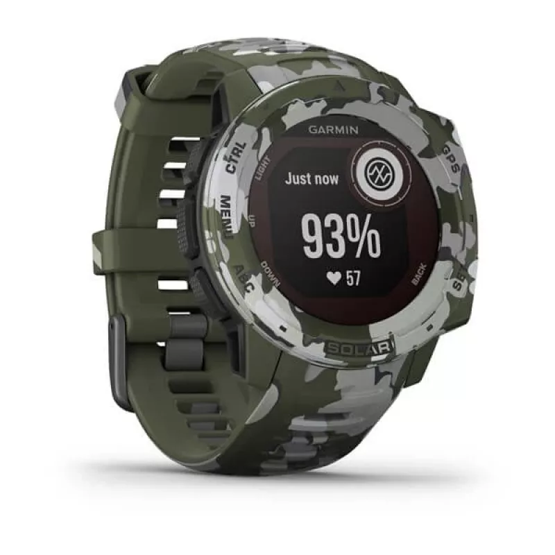 GPS laikrodis Garmin Instinct Solar Camo Edition kamufliažinis