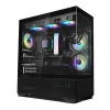 PC korpusas CHRONIX V2 Mid Tower ARGB ventiliatorius x3 juodas