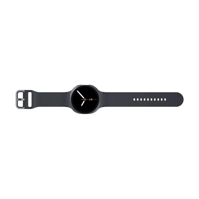Samsung Galaxy Watch 8 3,81 cm (1,5 colio) AMOLED 44 mm Skaitmeninis 480 x 480 pikselių Liečiamas ekranas Grafitas Wi-Fi GPS (palydovas)