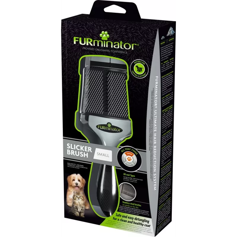 FURminator - šepečio šepetys šunims ir katėms - S