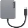 USB-C kelionių šakotuvas Lenovo SC11A30368 su 4 prievadais, įskaitant HDMI ir eternetą