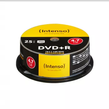 DVD+R Intenso 4.7GB 16x 25 vnt.