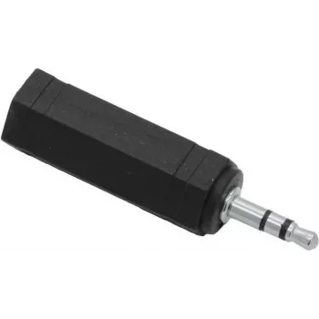 Garso adapteris Omnitronic 3,5 mm kištukas į 6,35 mm lizdą stereofoninis 3022631W