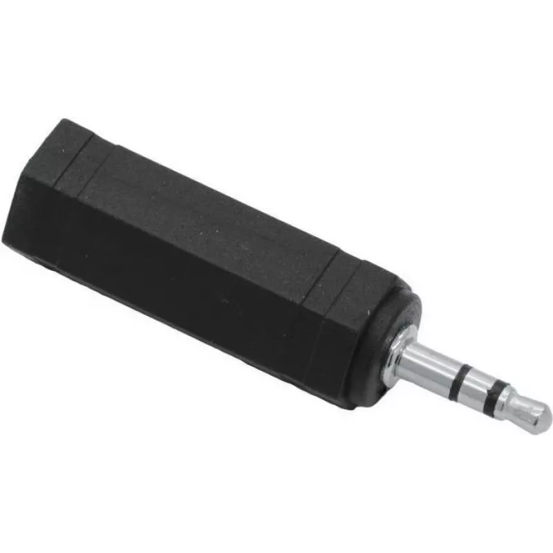 Garso adapteris Omnitronic 3,5 mm kištukas į 6,35 mm lizdą stereofoninis 3022631W