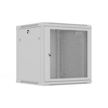 Rack mount cabinet 19 12U 600x600 Pilka