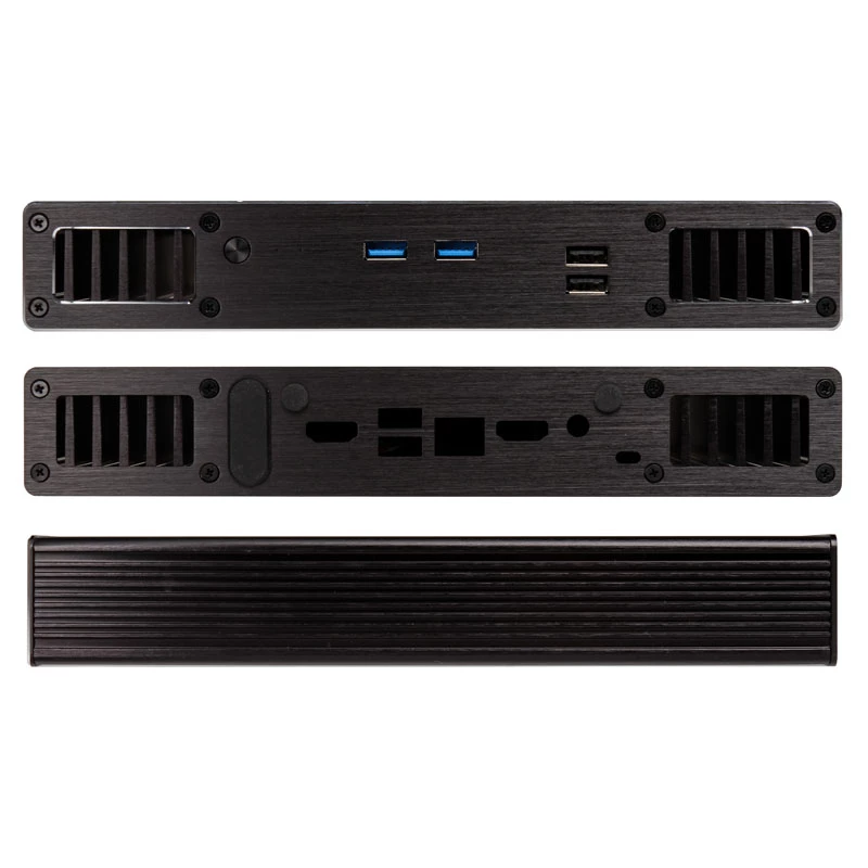 PC korpusas Akasa Plato X7D Small Form Factor, juodas