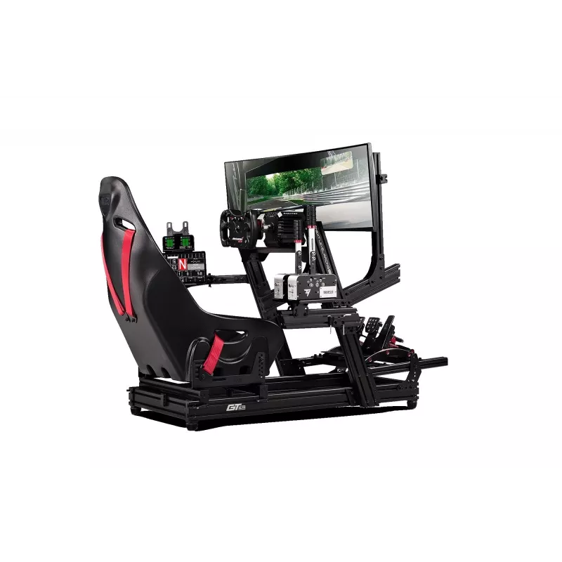 Monitoriaus laikiklis Next Level Racing NLR-E017, skirtas 27–43 colių ir 49 colių itin plačiaekraniams monitoriams, reguliuojamos rankos, suderinamas su VESA