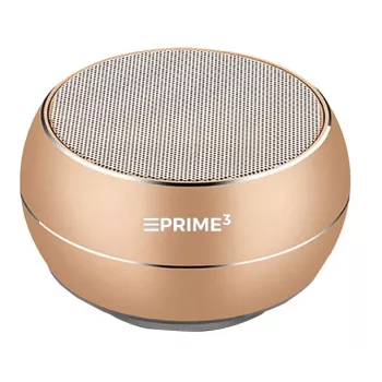 Prime3 garsiakalbis PRIME 3 Bluetooth garsiakalbis SOUL ABT03GL (auksinės spalvos) (5 val., įkraunama baterija), Bluetooth garsiakalbis, auksinis
