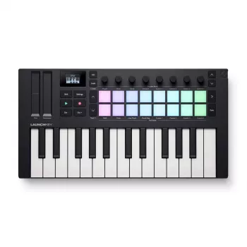 Novation Launchkey Mini 25 MK4 - MIDI klaviatūra 25 klavišai