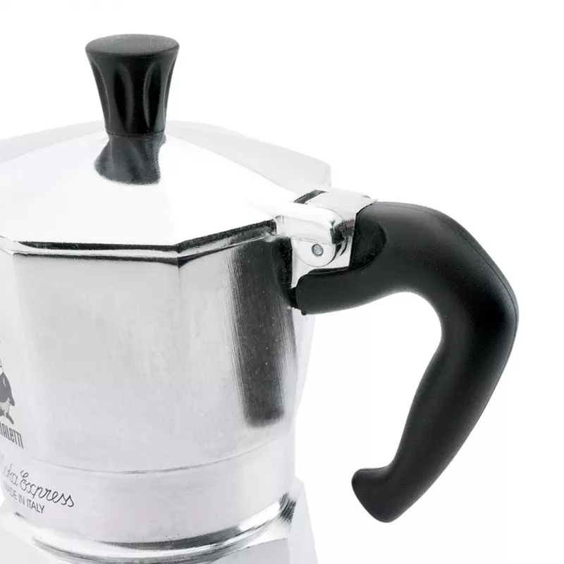 Bialetti Moka Express moka puodas 0,06 L aliuminis, juodas