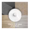 AENO Robot Vacuum Cleaner RC2S: šlapias ir sausas valymas, išmanus valdymas AENO programa, galingas japoniškas Nidec variklis, turbo režimas