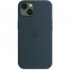 Apple silikoninis dėklas iPhone 13 su MagSafe (abyss Mėlyna)