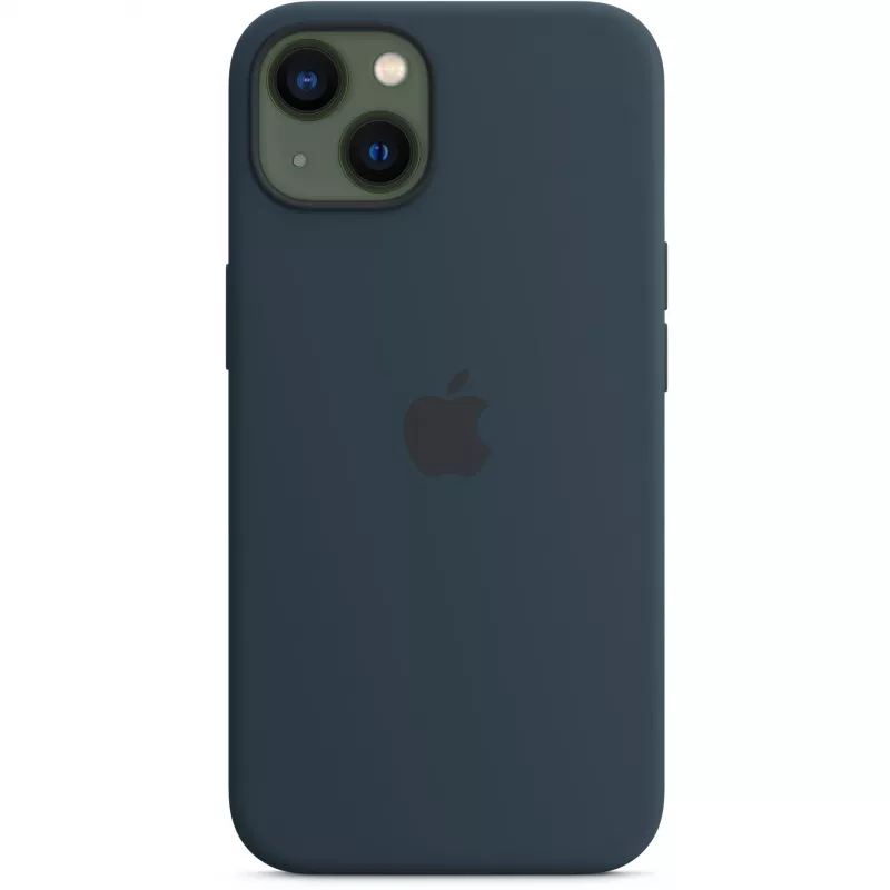 Apple silikoninis dėklas iPhone 13 su MagSafe (abyss Mėlyna)