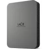 LaCie Mobile Drive Secure 5TB nešiojamas išorinis kietasis diskas 2,5 colio, Mac ir PC, kosminė pilka, duomenų atkūrimo paslauga (STLR5000400)