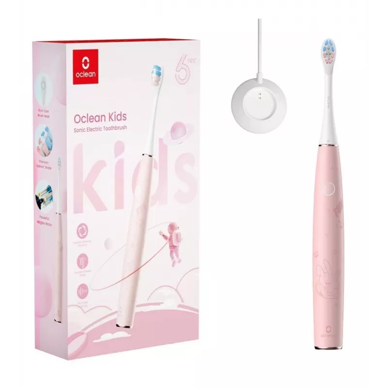 Soninis dantų šepetėlis Oclean KIDS Pink