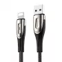 USB laidas Joyroom S-M411 Lightning 2.4A 3 m juodas — Lightning į USB įkrovimo/duomenų laidas