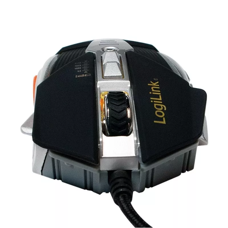 USB žaidimų pelė su papildomais svareliais
