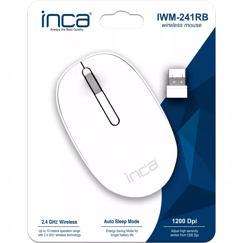 Pelė Inca IWM-241RB RF Wireless