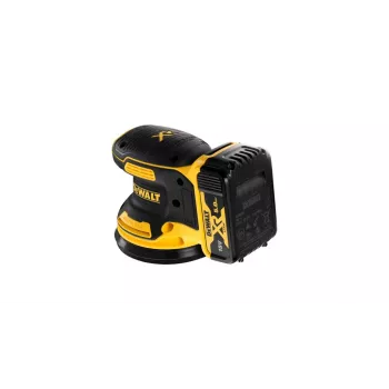 Disko šlifuoklis DeWalt DCW210N bešepečiu varikliu 18 V, 125 mm plokštelė, 8 000–12 000 OPM, 930 g
