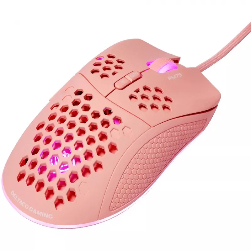 Deltaco lengva žaidimų pelė, RGB (GAM-108-P)