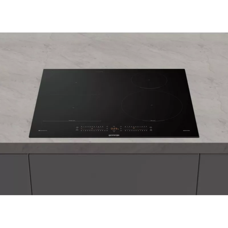 Gorenje GI6432BCWF Juoda įmontuojama 60 cm zoninė indukcinė kaitlentė 4 kaitviečių