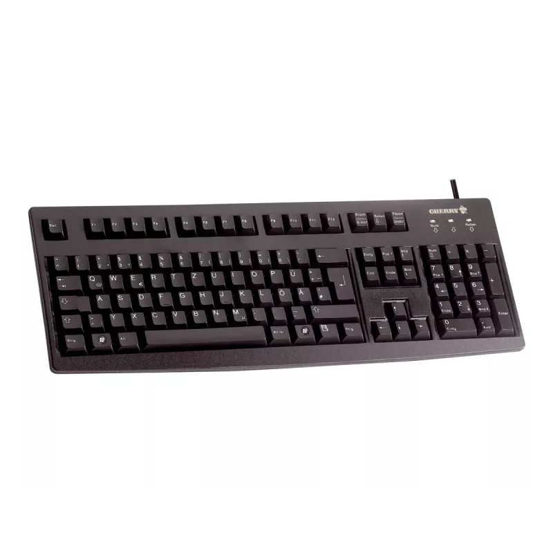 CHERRY G83-6105 USB, RD klaviatūra juoda