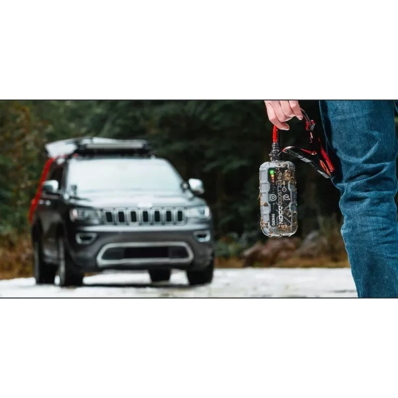 Jump Starter NOCO GBX45 1250 A ličio jonų, 31 Wh, IP65, USB-C ir USB-A, 60 W įkrovimas