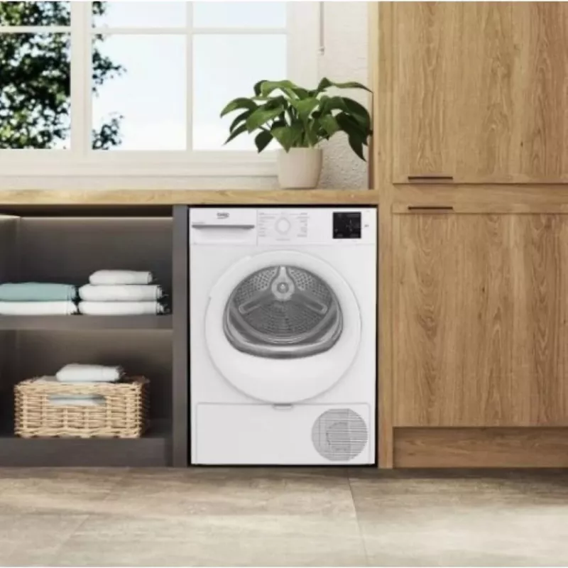 Beko BM3T3820W Laisvai pastatoma skalbyklė-džiovyklė 8 kg A++ Balta