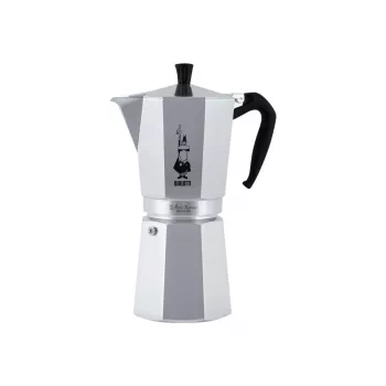 Bialetti Moka Express - sidabrinis - aliuminis - 18 puodelių