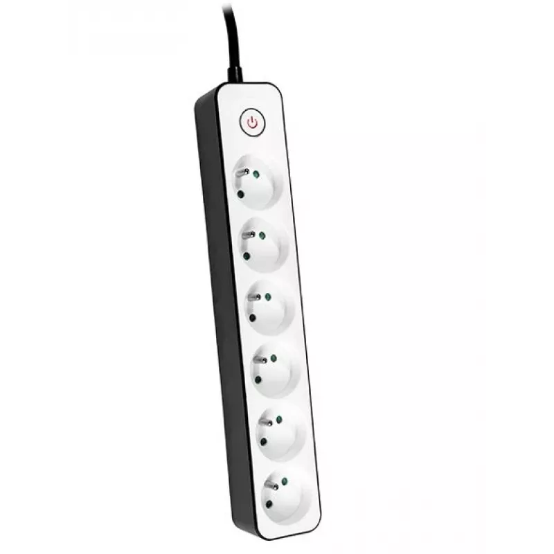 TRACER maitinimo lizdų blokas Zebra 1,5 m 6 lizdai