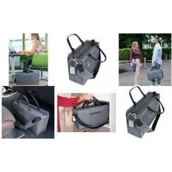 Pečių krepšys Sigel Desk Sharing Bag BA413 tamsiai pilkas unisex didelis