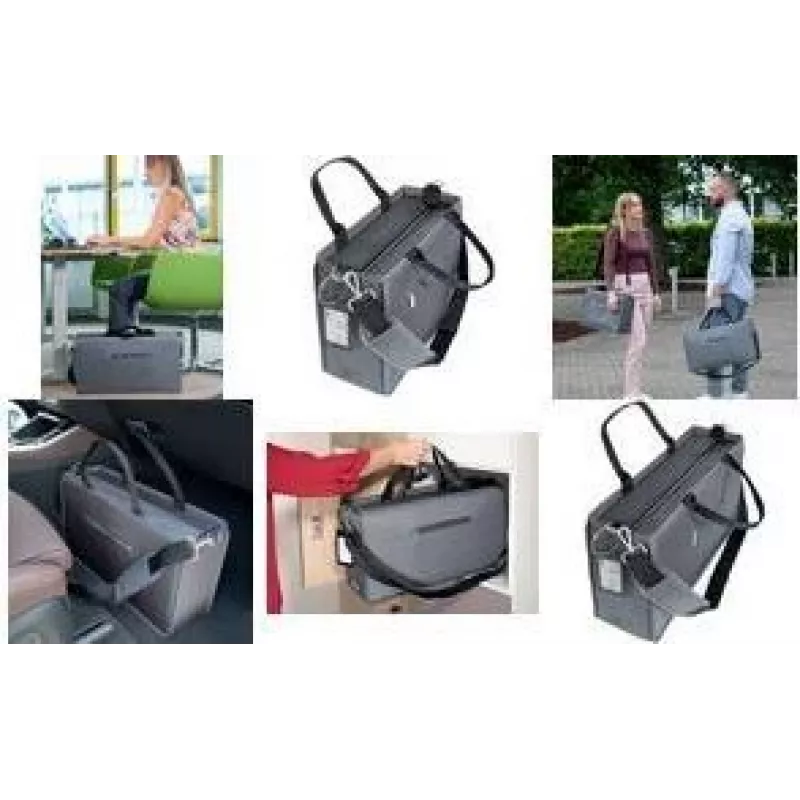Pečių krepšys Sigel Desk Sharing Bag BA413 tamsiai pilkas unisex didelis