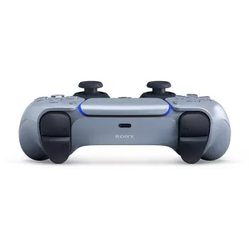 Belaidis žaidimų pultas Sony DualSense, skirtas PlayStation 5 — įmontuota ličio jonų baterija, giroskopas, haptinė vibracija, garsiakalbis, 3,5 mm lizdas, sidabrinis