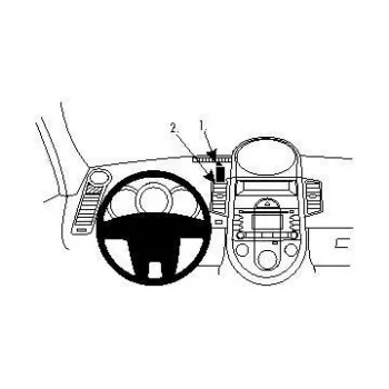 Brodit 854370 automobilinis laikiklis
