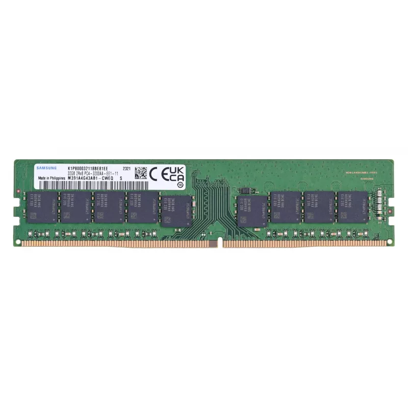 Samsung M391A4G43AB1-CWE atminties modulis 32 GB 1 x 32 GB DDR4 288 kontaktų DIMM ECC