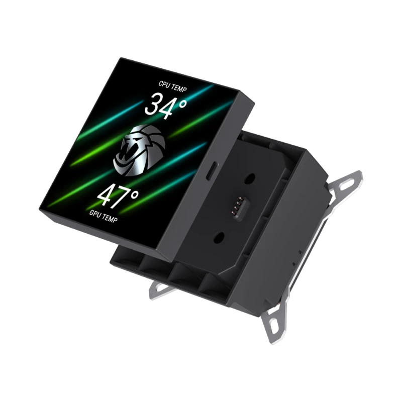 Gamemax CPU skysčio aušintuvas | GLACIER 240 LCD BK | Intel, AMD