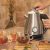 Cecotec Thermosense 620 Retro Steel elektrinis virdulys 1,7 l 2200 W nerūdijantis plienas