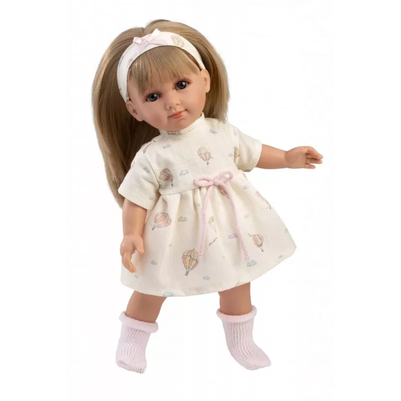 Lėlė Llorens Elena 35 cm — realistinės savybės, minkštas kūnas